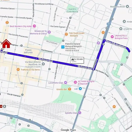 5 Min Dalla Stazione Poi Spazio E Comfort Bologne